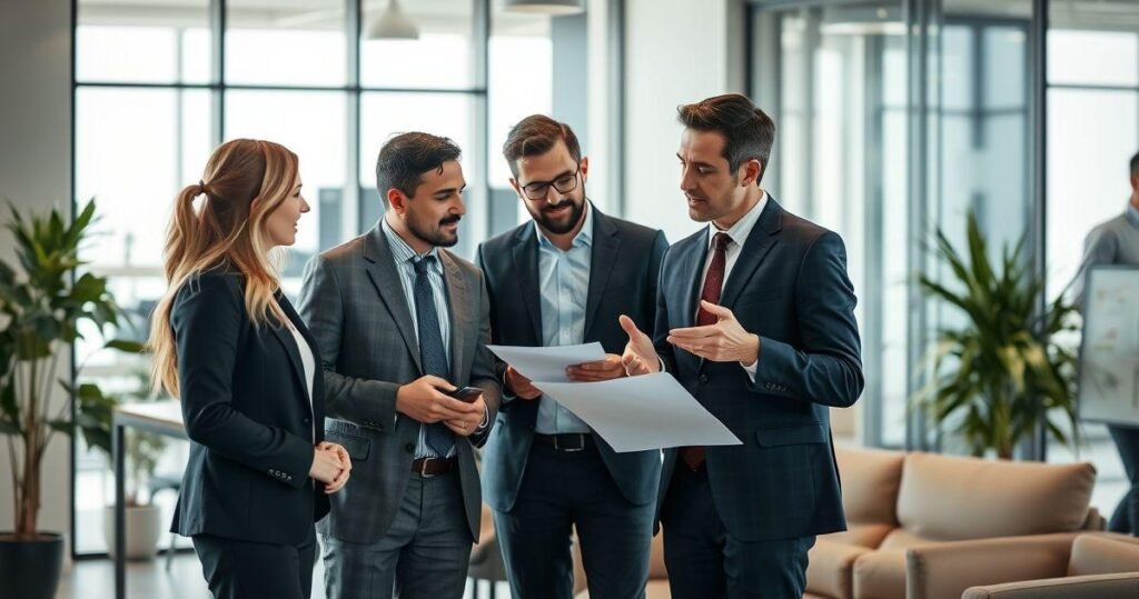 Na imagem, consultoria empresarial
