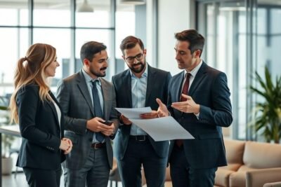 Na imagem, consultoria empresarial